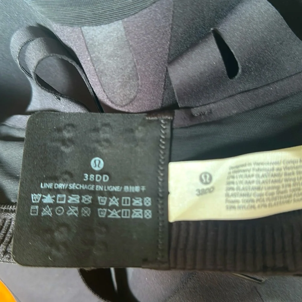 NWT Lululemon AirSupport Sports Bra 38DD - Picture 5 of 5